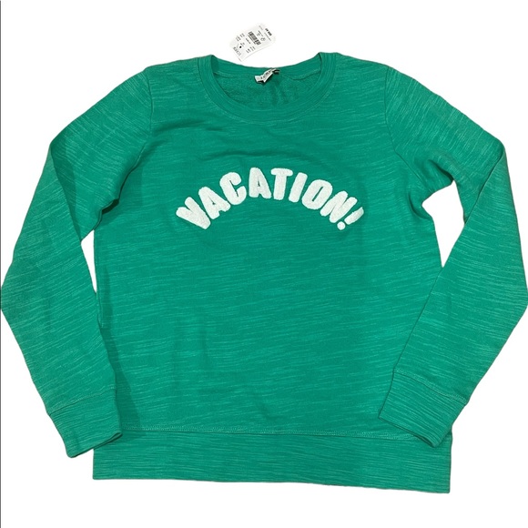 J CREW Vacation Graphic Sweatshirt - Picture 5 of 6